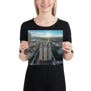 Eternal Perspective | Salt Lake City Utah Temple Canvas