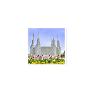 Temple Tulips | Washington DC Temple Magnet