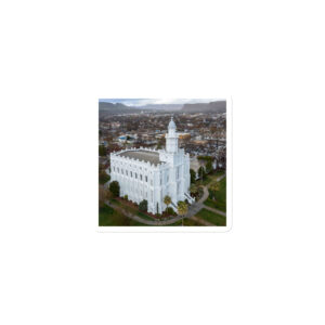 Desert Fortress | St George Utah Temple Magnet