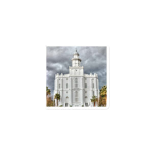 Looking Heavenward | St George Utah Temple Magnet