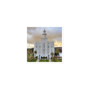 A God Who Weeps | St George Utah Temple Magnet