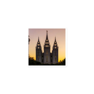 Twilight Spires | Salt Lake City Utah Temple Magnet