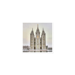 Peace in the Storm | Salt Lake City Utah Temple Magnet