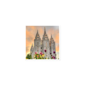 Tulip Glow | Salt Lake City Utah Temple Magnet