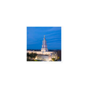 Blue Hour in San Antonio | San Antonio Texas Temple Magnet