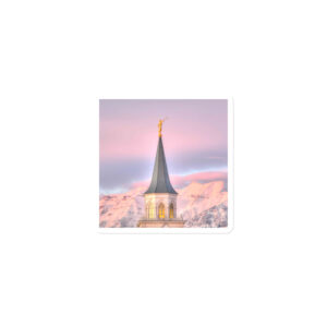 Moronis Winter Majest | Provo City Center Utah Temple Magnet