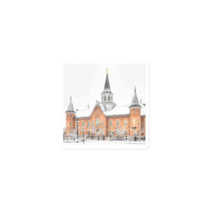 Provo Winter Wonderland | Provo City Center Utah Temple Magnet