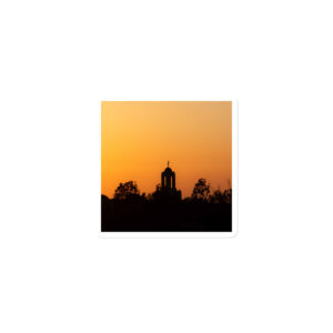 Brightly Beams, Our Fathers Mercy | Newport Beach California Temple Magnet