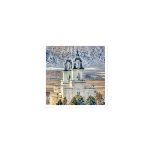 My Rock and My Salvation | Manti Utah Temple Magnet