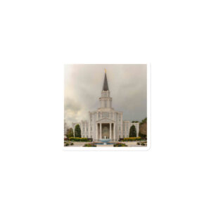 Magnolias Embrace | Houston Texas Temple Magnet