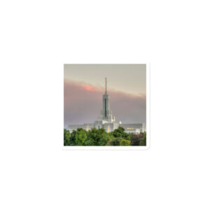 Witness to the Flame | Mount Timpanogos Utah Temple Magnet