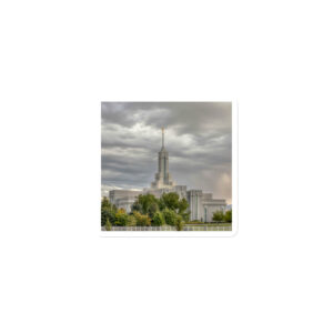 Timpanogos Overcast | Mount Timpanogos Utah Temple Magnet