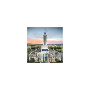 Stain Glassed Glory | San Antonio Texas Temple Magnet