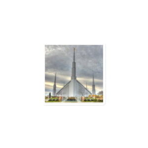Overcast Sunset | Boise Idaho Temple Magnet