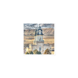 Windows of Glory | Manti Utah Temple Magnet