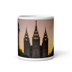 Twilight Spires | Salt Lake City Utah Temple Mug