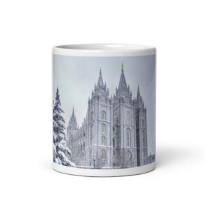 Salt Lake Winter Flurries | Salt Lake City Utah Temple Mug