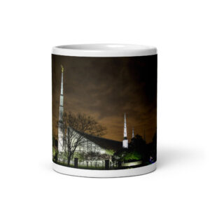 Peaceful Chicago Night | Chicago Illinois Temple Mug