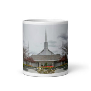 Boise Courtyard View | Boise Idaho Temple Mug