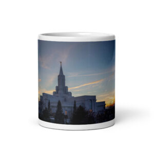 Golden Winter | Bountiful Utah Temple Mug