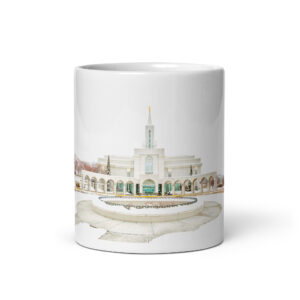 Bountiful Snowy Winter Majesty | Bountiful Utah Temple Mug