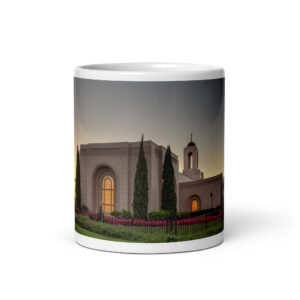 Blossom Guarded Gates | Newport Beach California Temple Mug