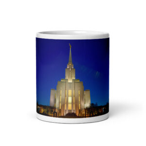 Oquirrhs Blue Hour | Oquirrh Mountain Utah Temple Mug