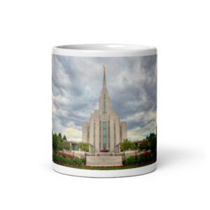 Oquirrh Bloom and Stone | Oquirrh Mountain Utah Temple Mug