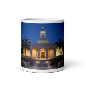 Light Unto My Path | Newport Beach California Temple Mug
